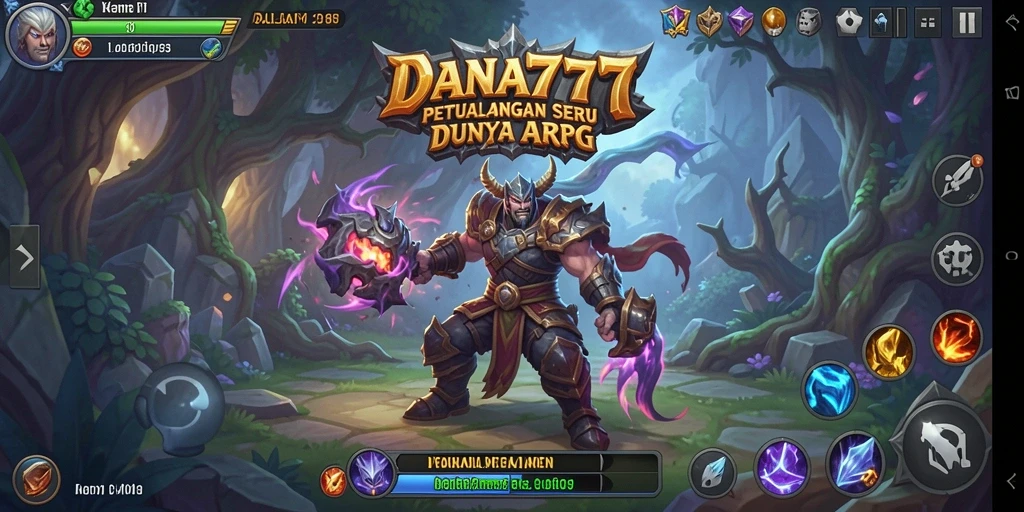 Tampilan gameplay seru dari DANA777 yang memukau.