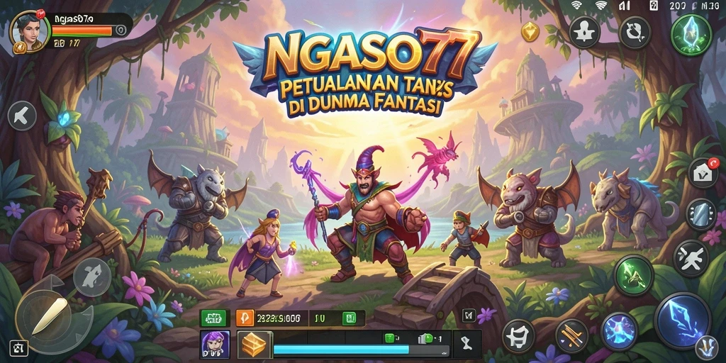 Gameplay NGASO77 menampilkan petualangan seru yang penuh tantangan.