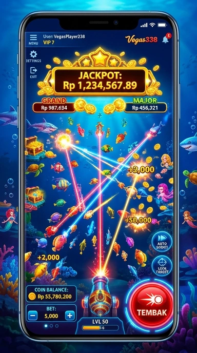 Tampilan utama aplikasi vegas338 yang user-friendly.